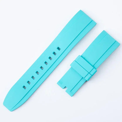 Cinturino in gomma fluorurata FKM a sgancio rapido, 18/19/20/21/22/23/24mm, per orologio intelligente, da uomo e donna, cinturini universali