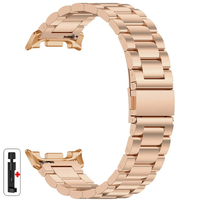 Luxury Stainless Steel Strap for Samsung Galaxy Watch 8 Classic 46mm, Metal Bracelet for Galaxy 8 40mm 44mm, Men's Watchband