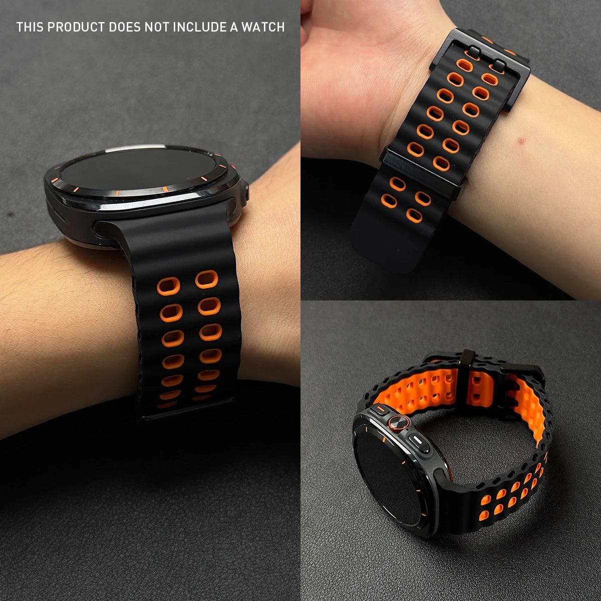 Cinturino sportivo in silicone Marine Band per Samsung Galaxy Watch Ultra2 2026, accessori per orologio Samsung Galaxy Ultra 47mm