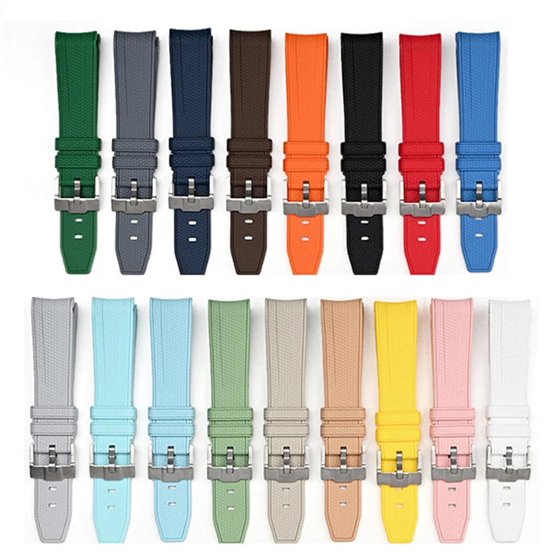 Diving Strap for Omega X Swatch, 20mm, MoonSwatch Joint, for Men and Women, Peripheral, Curved End, TPU Rubber Strap for Rolex, Watch Strap Tools