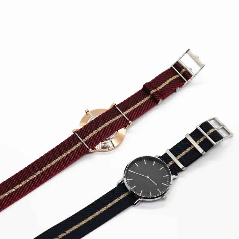 Cinturino sportivo da uomo Seiko, cinturino militare in nylon per Rolex, cinturino in tela Tudor, cinturino militare di alta gamma, 20mm 22mm, cinturino in tessuto