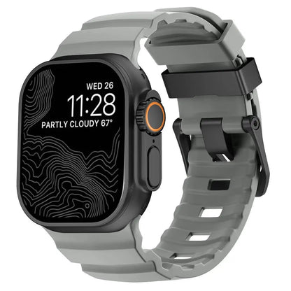 Cinturino in morbido silicone per Apple Watch Ultra 2 10 9 8 7 6 SE 5 4 per iWatch 38 40 41mm 42mm 44mm 45mm 46mm 49mm