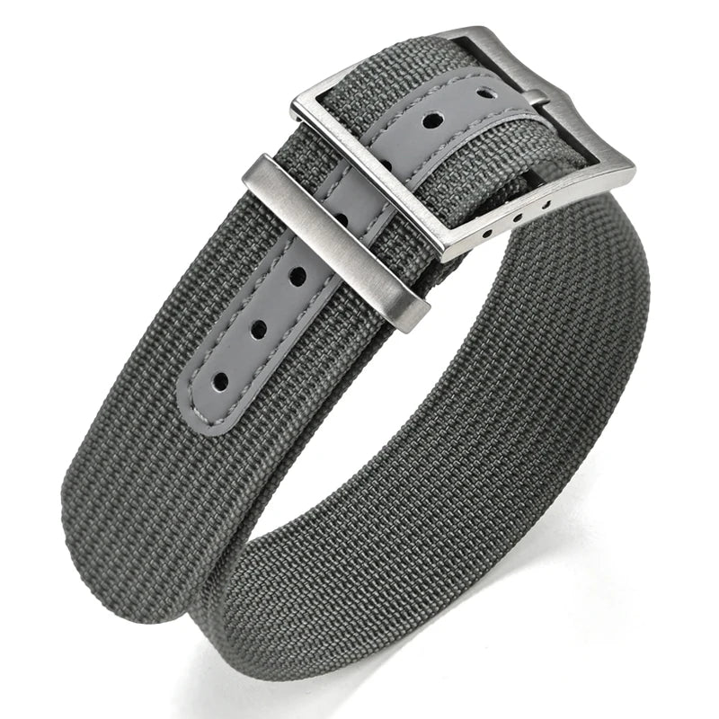 Bracelet de Sport universel en tissu Nylon, 20/22mm, étanche, militaire, pour Seiko Omega, accessoires de Bracelet de montre de l'armée, sans rayures