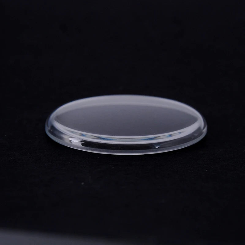Vetro minerale per orologio, bombato alto a gradini, gamma di diametri da 31 mm a 38,5 mm