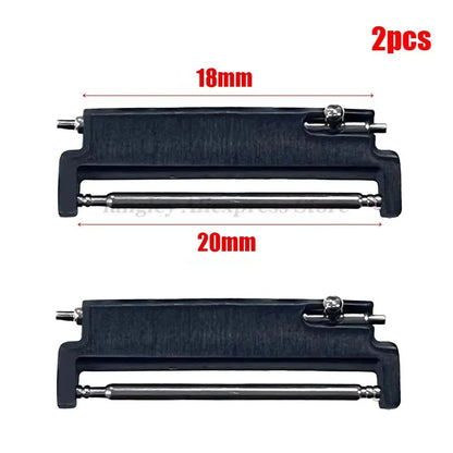 1 paio di adattatori per cinturini: da 18 mm a 20 mm, 22 mm, da 20 mm a 18/20/22 mm, da 22 mm a 22 mm, connettori a perno a sgancio rapido, accessori per cinturini.