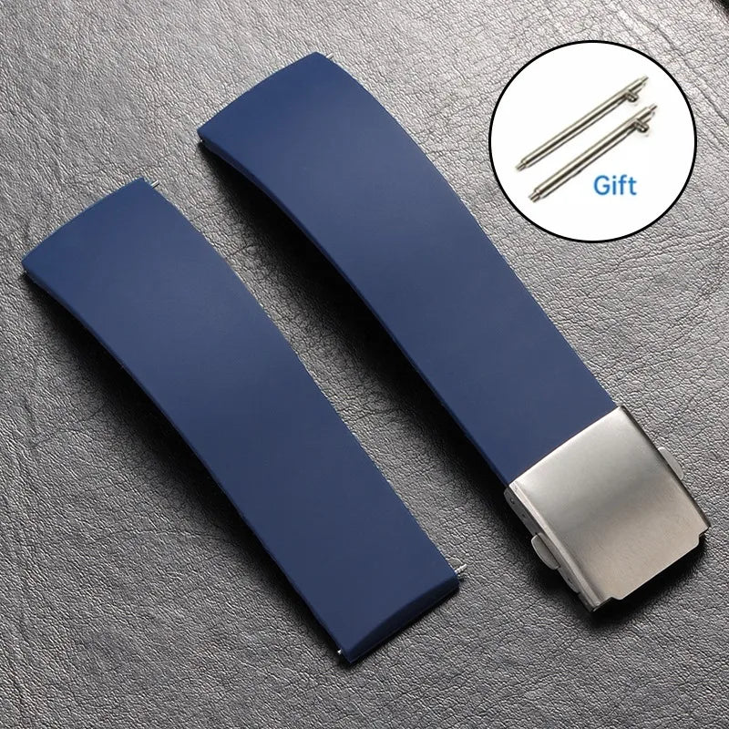 Cinturino in silicone morbido per Huawei GT3/4/5 da 18 mm, 20 mm, 22 mm, 24 mm, per uomo e donna, cinturino a sgancio rapido, cinturino universale in gomma