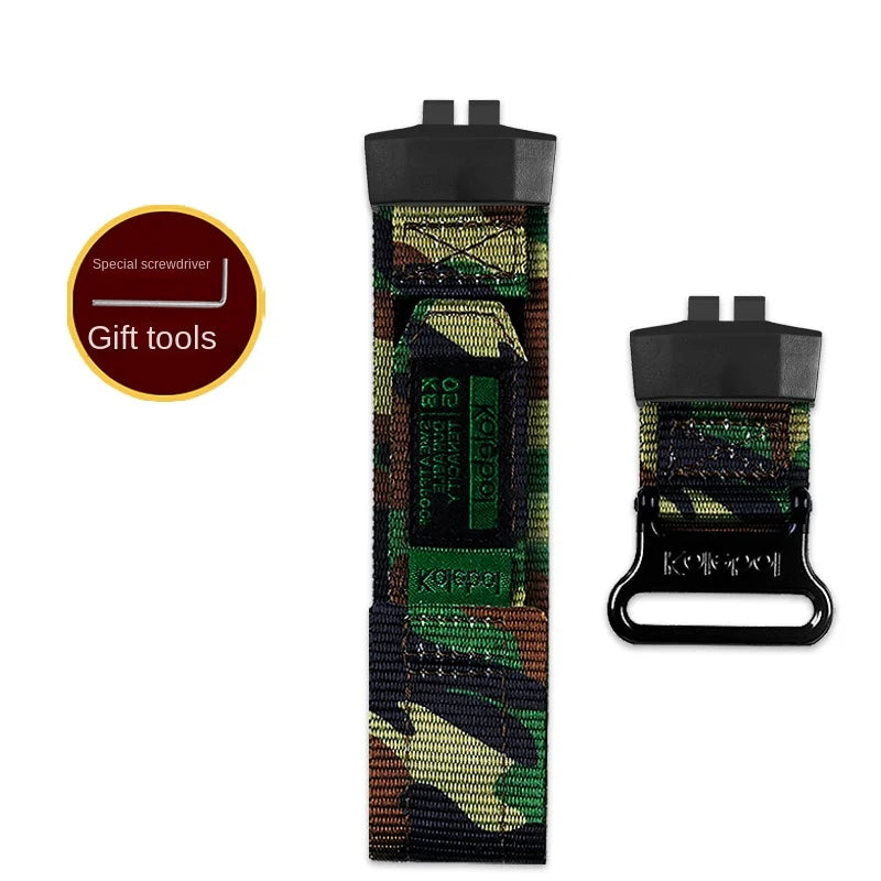 Adattatore + cinturino in Nylon per Casio 3451 GBD-200, cinturino per orologio G-shock GBD200 1/2/9 GBD-200SM, cinturino sportivo resistente al sudore da uomo