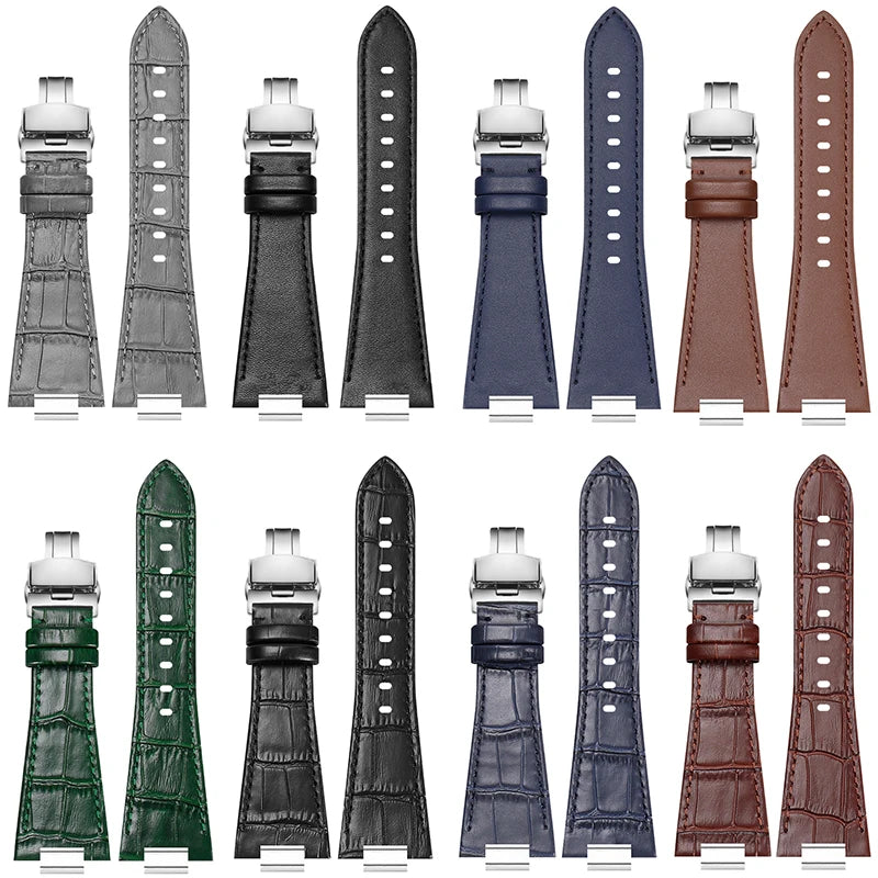 Cinturino per orologio PRX da uomo T137 da 27*12mm per Tissot 40mm PRX T137 407 T137.417 a sgancio rapido nero/blu/grigio/marrone/verde