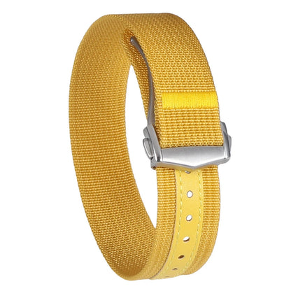 Canvas and Nylon Watch Strap, 20mm 22mm, for Omega X Swatch MoonSwatch, for Seiko, for Men and Women, Sport, Waterproof, Folding Buckle