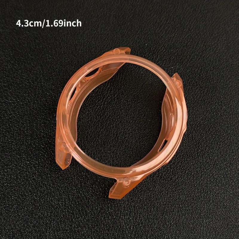 Custodia protettiva semi-chiusa in TPU per Garmin Fenix 8 da 43/47/51 mm, antigraffio, leggera, sottile, antiurto e antipolvere