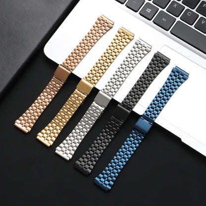 Unisex stainless steel watch band, 18mm, for CASIO F91W F105 F108 A158 A159 A168 AE1200 1300, Ultra-thin