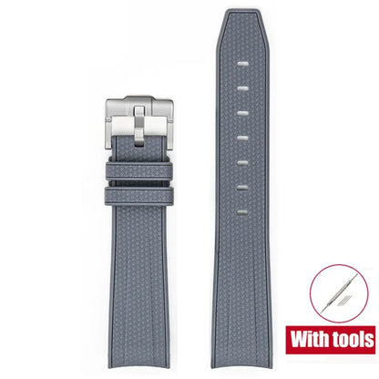 Bracelet de plongée Joint MoonSwatch 20mm pour Omega X Swatch hommes femmes Arc extrémité incurvée Bracelet en caoutchouc TPU pour outils de Bracelet de montre Rolex
