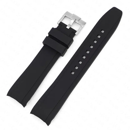 18 19 20 21mm 22mm cinturino in gomma per Rolex Submariner Sport Immersioni Braccialetto Orologio in Silicone per Citizen per Omega MoonSwatch per Seiko