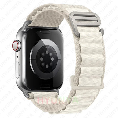 Cinturino per Apple Watch, bracciale alpino per cinturino Apple Watch Ultra 2 3, cinturino 45mm 49mm 42mm 46mm 44mm 41mm 40mm, cinturino Iwatch serie 11 9 8 7 SE 10