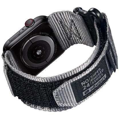HEMSUT Nylon Strap for Apple Watch, Outdoor Bracelet, Ultra, 49mm, Mini Band 4, iWatch 7, 5, 6, SE 2, 3, 40mm, 44mm