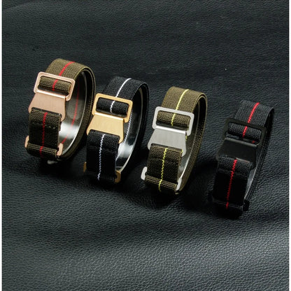 Nylon Watch Strap for Seiko Water Ghost Tudor Samsung, 18mm 20mm 22mm, Universal Men's Sport SmartWatch Band