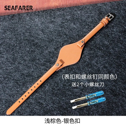 Bracelet de montre en cuir véritable pour femme, petit bracelet, cuir de vachette souple, fossile, ES3060, ES3565, ES2830, 3077, 3262, 3060, 4176, 4119, 8mm