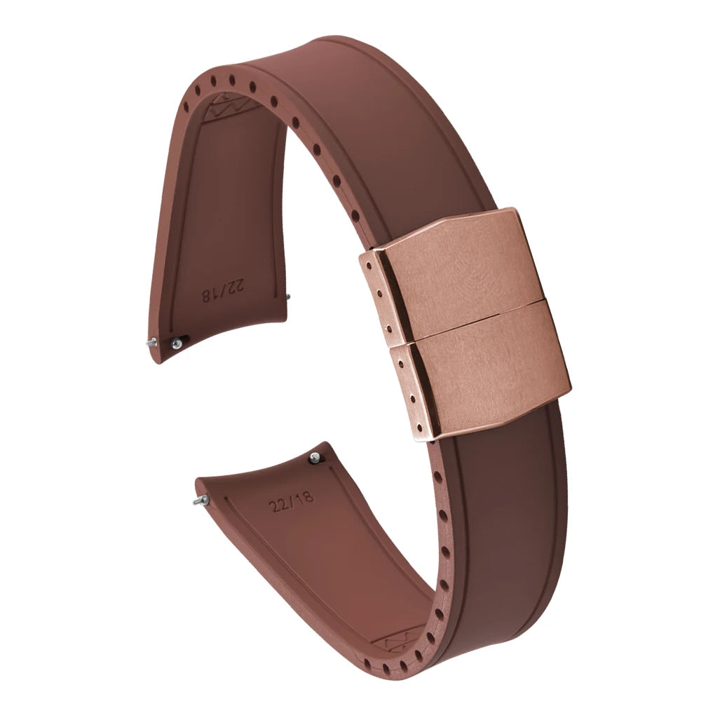 Bracelet Montre Caoutchouc pour Samsung - Rapide et Incurvée - Universel