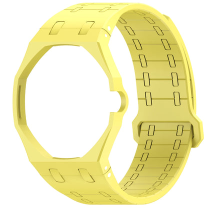 Boîtier de montre + bracelet magnétique pour Swatch x AP Royal POP, ensemble de modification, kit de remplacement de bracelet de montre en silicone