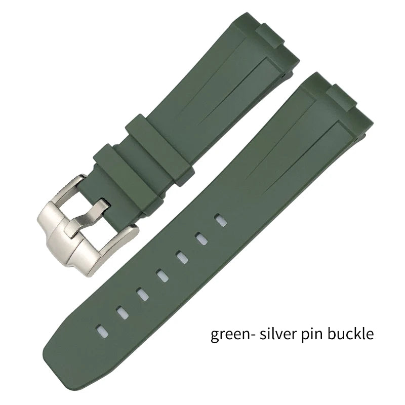 Rubber watch strap for SEIKO 5 Longines Hydroconquest mol Omega Planet Ocean, silicone watch strap, 21mm, 22mm, 23mm, 24mm, new