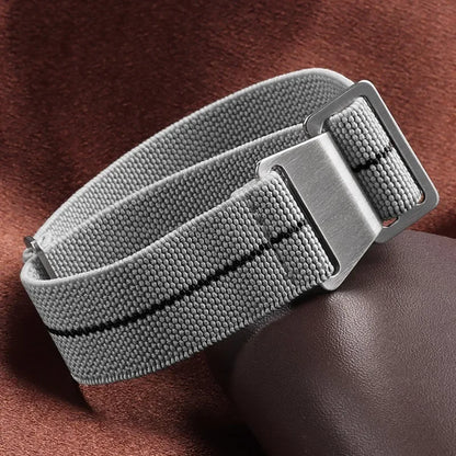Cinturino in Nylon Elastico per Orologio 18/20/22mm, Cinturino Universale Sportivo Francese Paracadute per Uomini e Donne, Braccialetto per Smartwatch