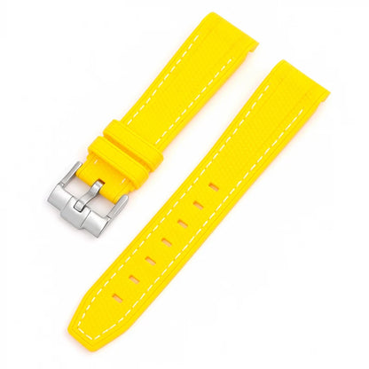 Bracelet de montre pour Omega X Swatch Joint MoonSwatch, pour Seamaster 300 hommes femmes 20mm caoutchouc Silicone extrémité incurvée
