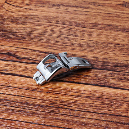 Fermoir de bracelet de montre en métal, 16mm 18mm, pour Rolex DAYTONA SUBMARINER GMT Yacht-Master, accessoire de montre, boucle à bouton métallique réglable