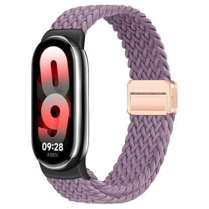 Bracelet magnétique pour Xiaomi Mi Band 10 9 8 Accessoires Bracelet en boucle tressée respirant Pulseira Correas Xiaomi Smart band 10 9 8