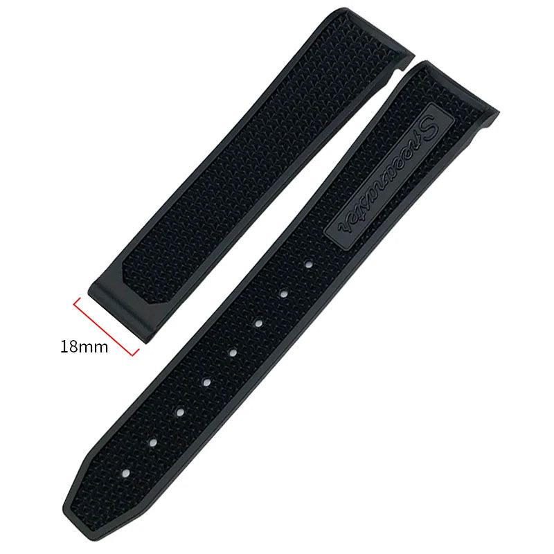 Uhrenarmband aus Naturkautschuk für Herren, Uhrenarmband für Omega Speedmaster Seam84300, weiches Silikon, Moonwatch S, 20 mm, 19 mm, 21 mm, 22 mm, 18 mm