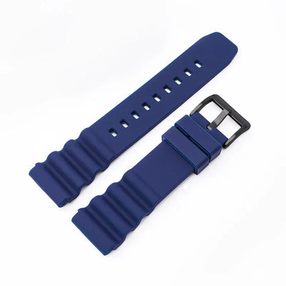 Bracelet de montre en Silicone, 20mm 22mm, pour Rolex SUBMARINER, étanche, pour plongée, Seiko SKX007 SRP777J1, Bracelet de sport pour citoyen