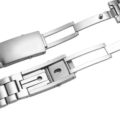 Cinturino per orologio in acciaio inossidabile argentato, qualità SION L, per JEAN seam84magazines edmaster planet ocean, 20mm