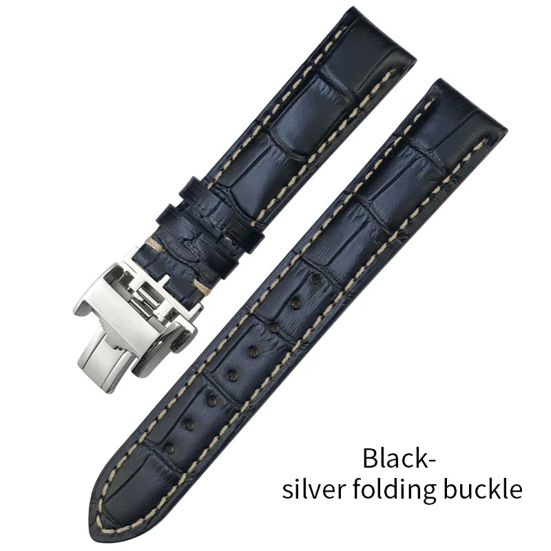 Cinturino per orologio in vera pelle, 13mm 16mm 18mm 19mm 20mm 21mm 22mm, per Longines Master Collection L2 L3 L4, cinturino in pelle bovina