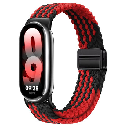 Bracelet magnétique pour Xiaomi Mi Band 10 9 8 Accessoires Bracelet en boucle tressée respirant Pulseira Correas Xiaomi Smart band 10 9 8