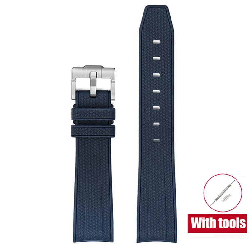 Diving Strap for Omega X Swatch, 20mm, MoonSwatch Joint, for Men and Women, Peripheral, Curved End, TPU Rubber Strap for Rolex, Watch Strap Tools