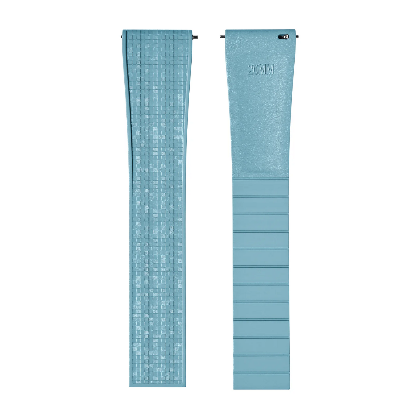 CTS – Bracelet de montre en caoutchouc fluoré, coupe sur la taille, 18/19/20/21/22mm, FKM, boucle de déploiement à dégagement rapide, pour hommes et femmes, Bracelet de remplacement