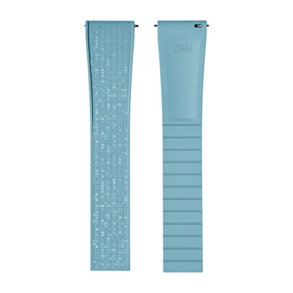 CTS – Bracelet de montre en caoutchouc fluoré, coupe sur la taille, 18/19/20/21/22mm, FKM, boucle de déploiement à dégagement rapide, pour hommes et femmes, Bracelet de remplacement
