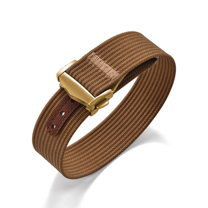 Bracelet de montre en nylon côtelé Omega avec fermoir déployant 18mm 20mm 22mm, bracelet sport en caoutchouc FKM pour Swatch MoonSwatch