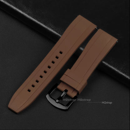 Cinturino per orologio in silicone di alta qualità, cinturino in gomma a sgancio rapido 20mm 22mm, bracciale di ricambio, accessori per donne e uomini
