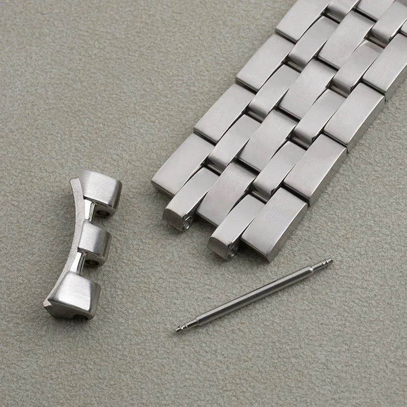 Solid 316L Stainless Steel Watch Bracelet, 21mm 23mm, for Tissot Seastar T120407 T055427A, Silver Watch Band