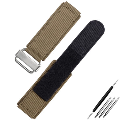 Nylon Watch Strap for Breitling Bell & Ross BR-01 BR-03 Men's Thickened Nylon Watchband Erria Hook Loop Fastening Woven Belt 22mm 24