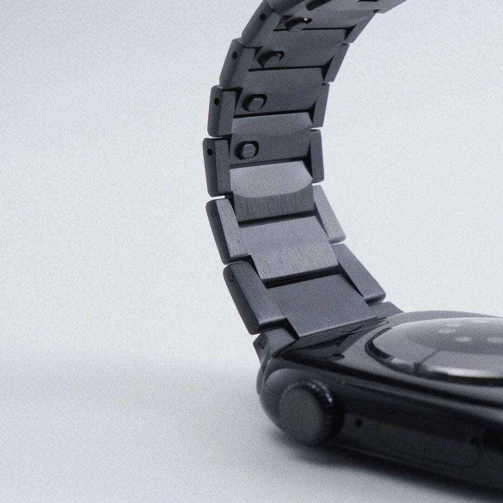 Bracelet de luxe en acier inoxydable pour Apple Watch Ultra 2 10 9 8 7 6 5 4, bracelet en métal pour iWatch 40mm 41mm 42mm 45mm 46mm 49mm