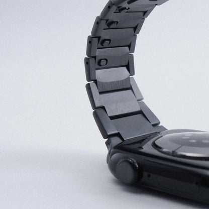 Bracelet de luxe en acier inoxydable pour Apple Watch Ultra 2 10 9 8 7 6 5 4, bracelet en métal pour iWatch 40mm 41mm 42mm 45mm 46mm 49mm