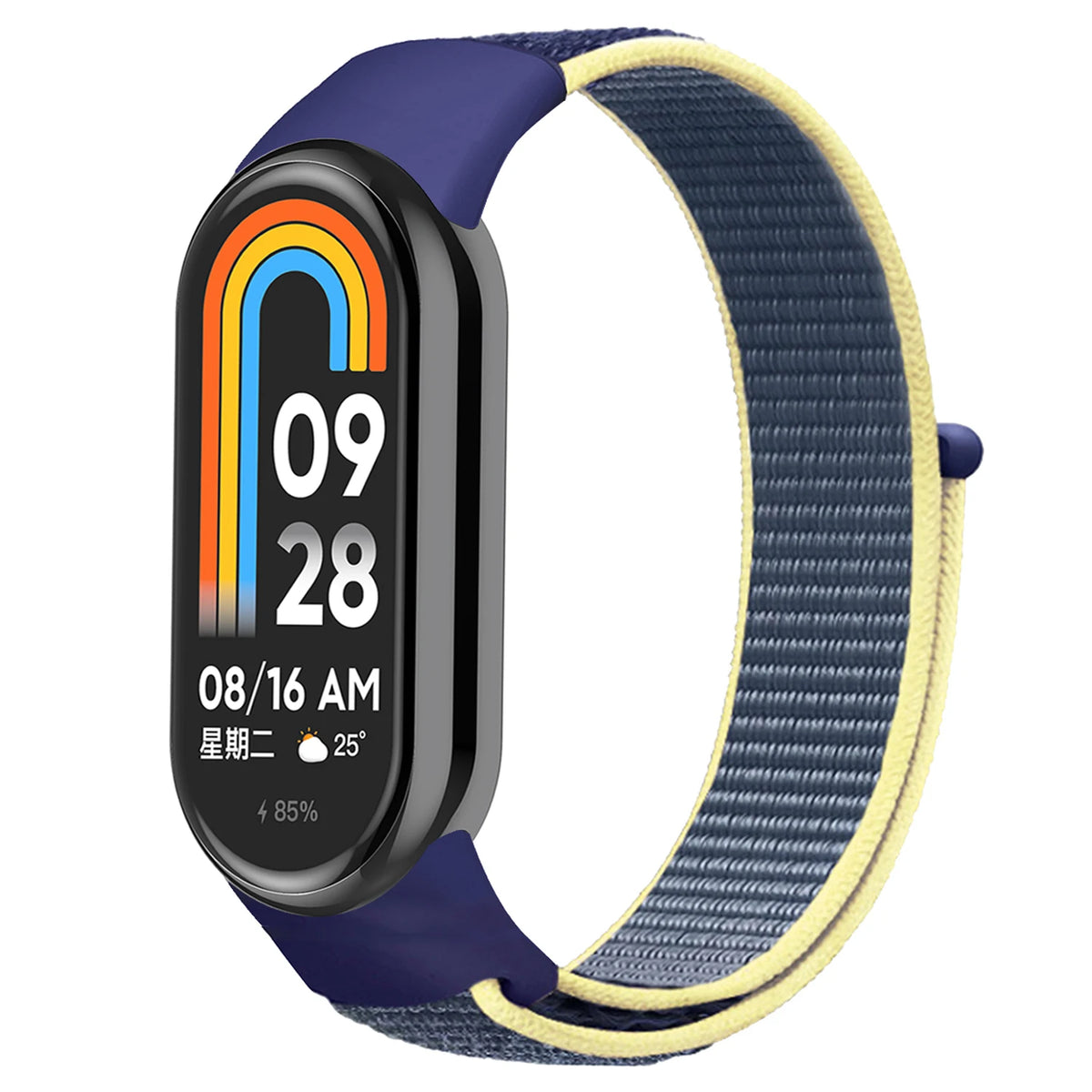 Bracelet à boucle en Nylon pour xiaomi Mi Band 10 9 8, Bracelet de remplacement, pulsera Xiaomi Smart Band 10 9 8 NFC