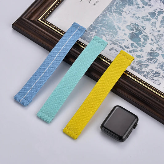 Cinturini per orologi in nylon elastico Parachute di alta qualità a sgancio rapido 18/19/20/21/22mm cinturini per orologi smart in tessuto cinturini unisex