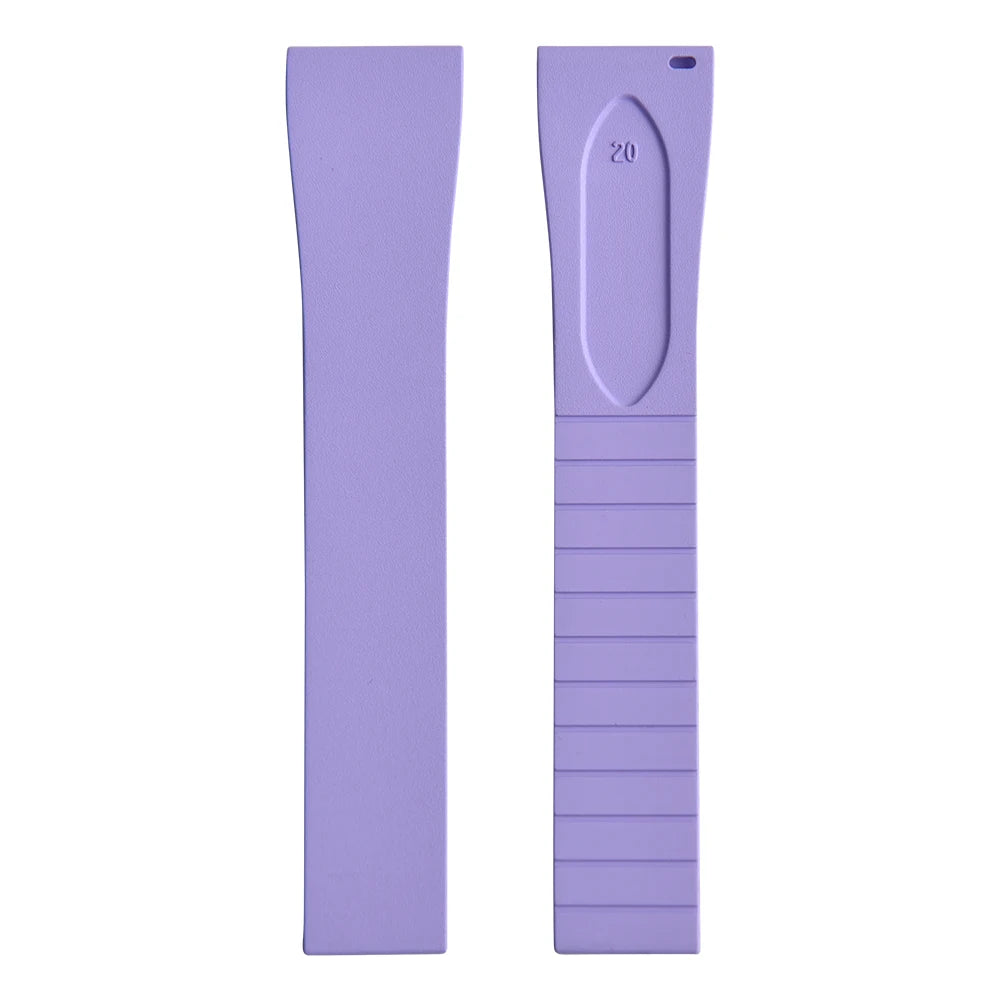 New CTS FKM watch strap 16mm 18mm 19mm 20mm 21mm 22mm quick-release butterfly clasp watch strap, CTS rubber strap for cutting to size