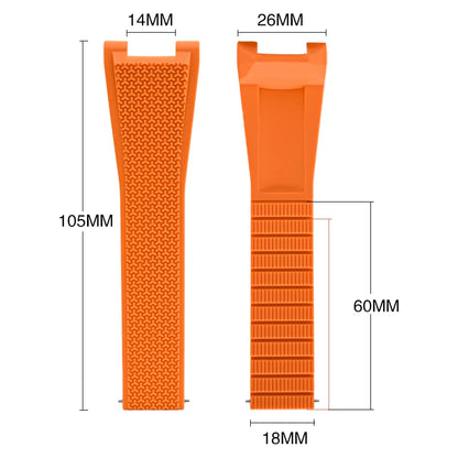Bracelet de remplacement en Silicone liquide souple pour Casio G-SHOCK GST-B100 / GST-S110 / GST-S130 / GST-400G, bracelet de montre série G-STEEL