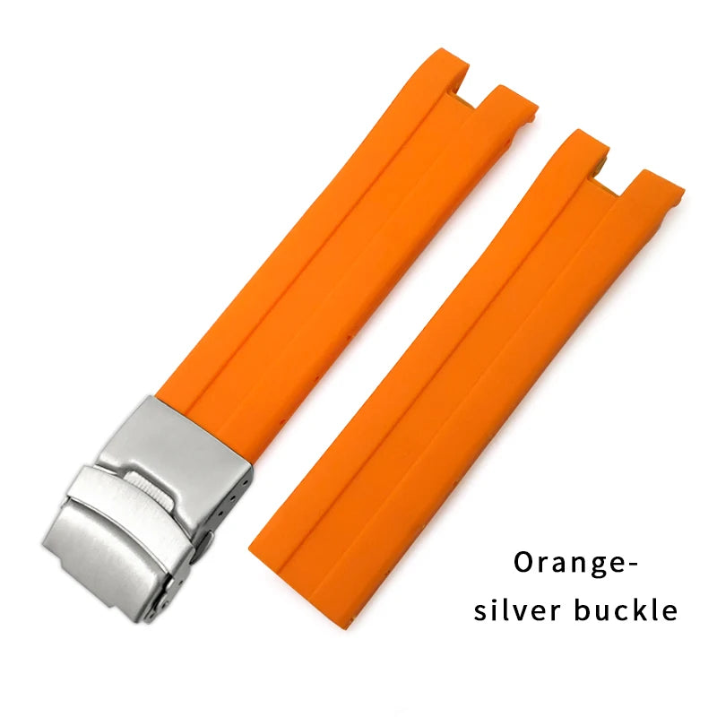 Bracelet de montre en caoutchouc de haute qualité, 21mm, adapté à Tissot T076 T076.417, coloré, doux, étanche, en Silicone naturel, bracelet de montre de sport