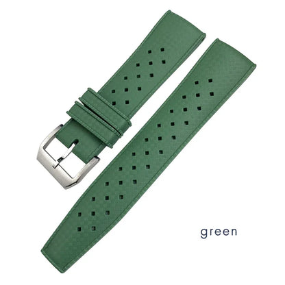Cinturini per orologi in gomma adatti per orologi IWC Pilot Omega Rolex Longines Breitling Tudor, cinturini per orologi in silicone morbido per immersioni