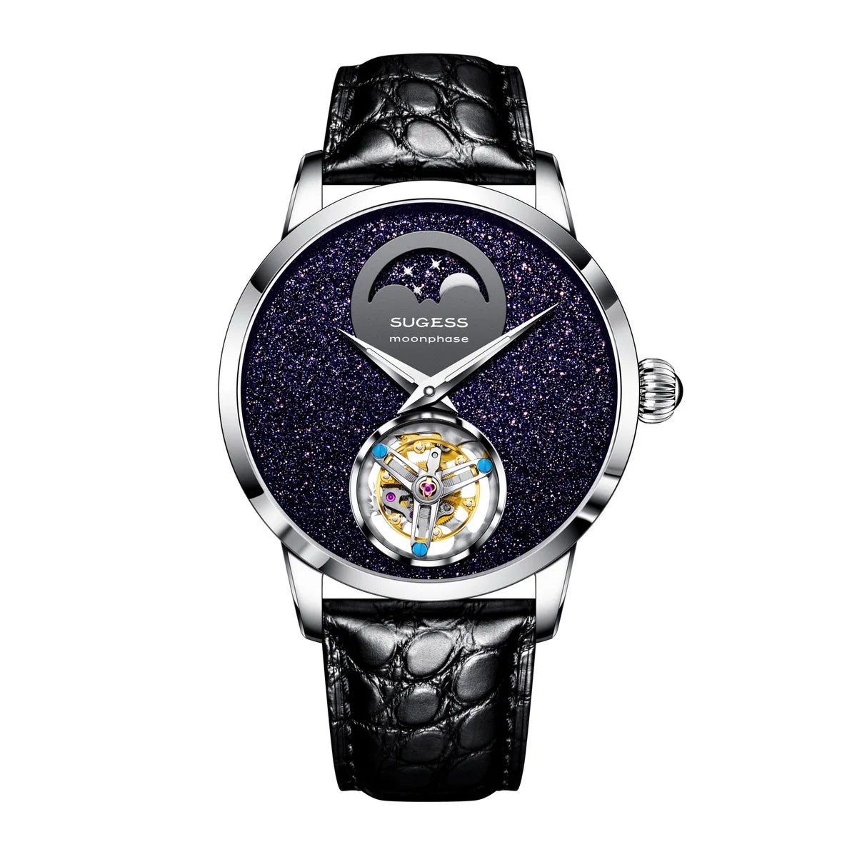 Orologio automatico da uomo Sugess Tourbillon S429