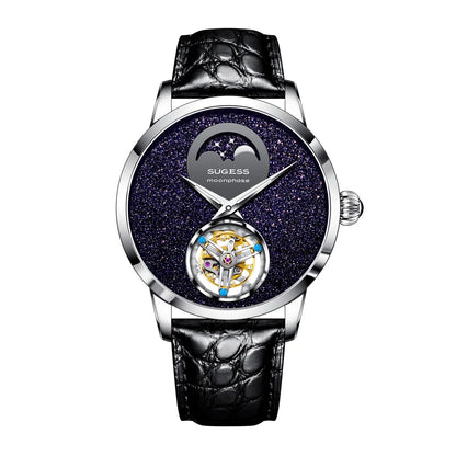 Orologio automatico da uomo Sugess Tourbillon S429